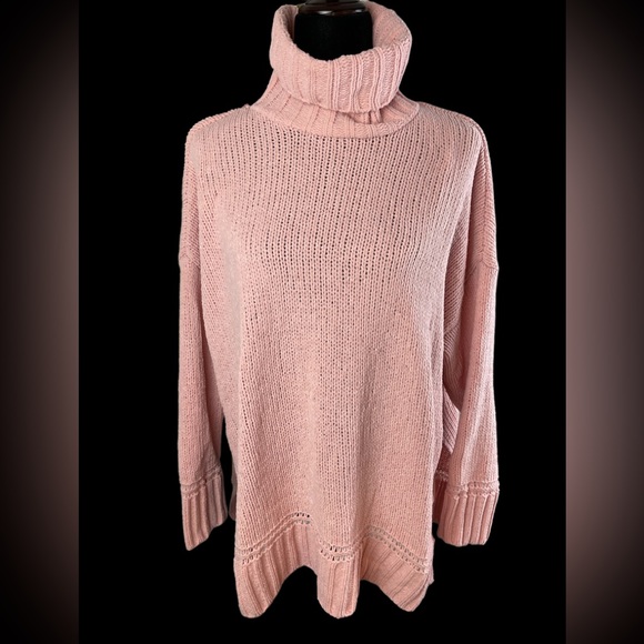 aerie Sweaters - Aerie Oversized Turtleneck Long sleeves soft sweater Dust Rose Color